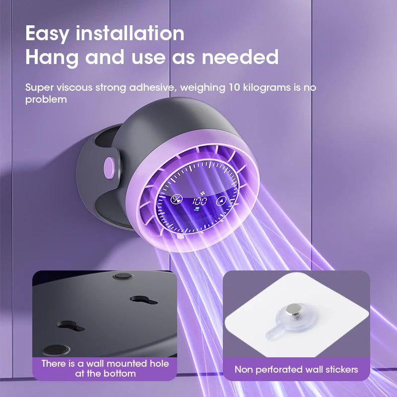 BreezePro Touch Mini Desk Fan