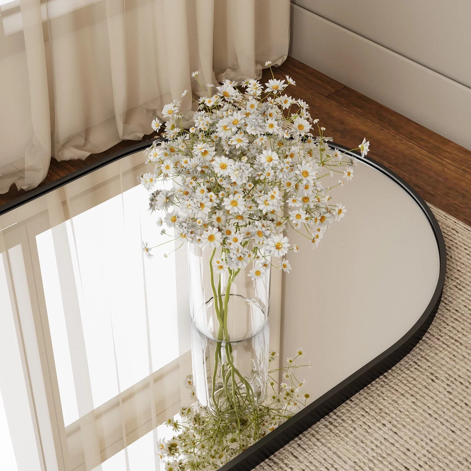 Sleek Arch Full-Length Mirror