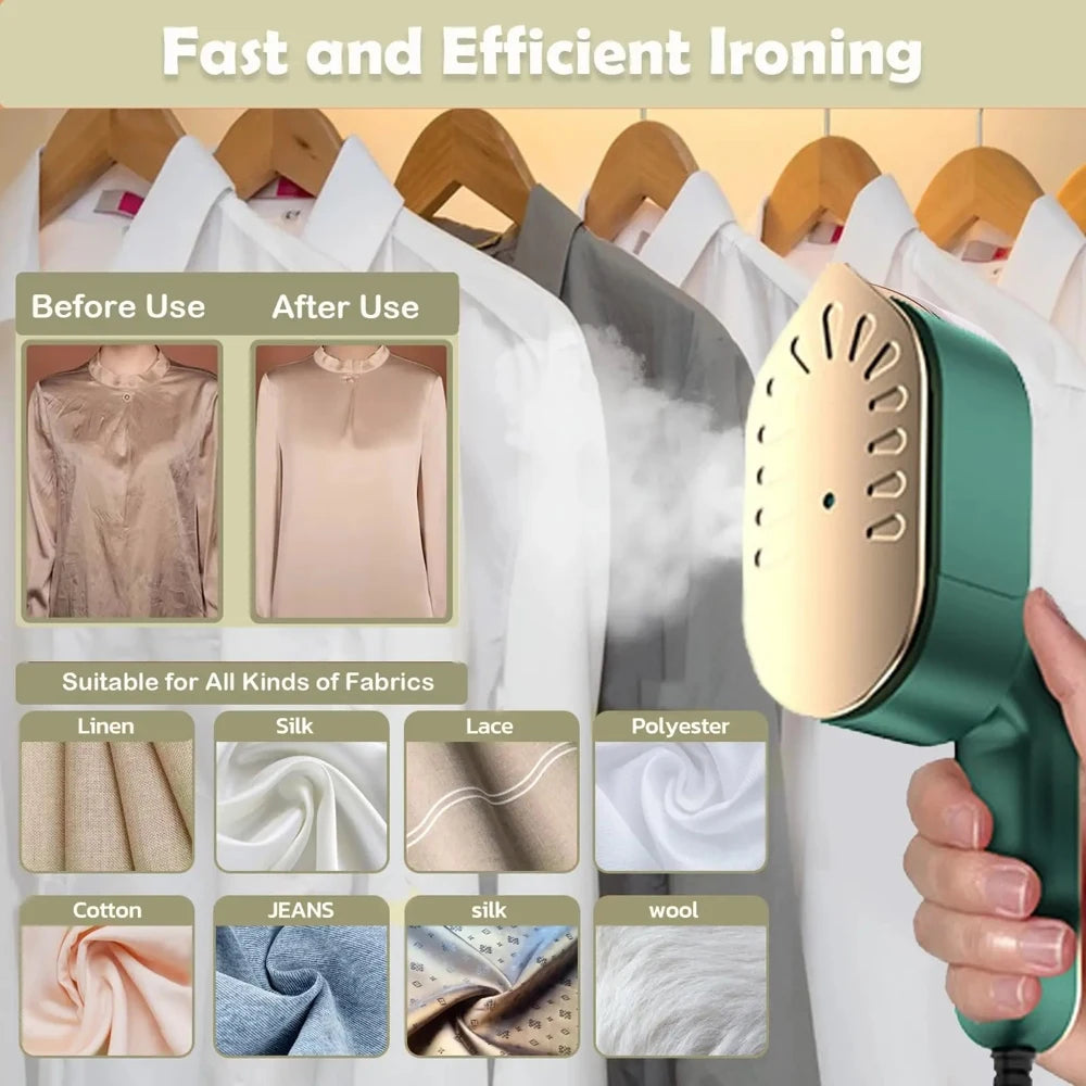 Handheld QuickSteam Travel Garment Steamer