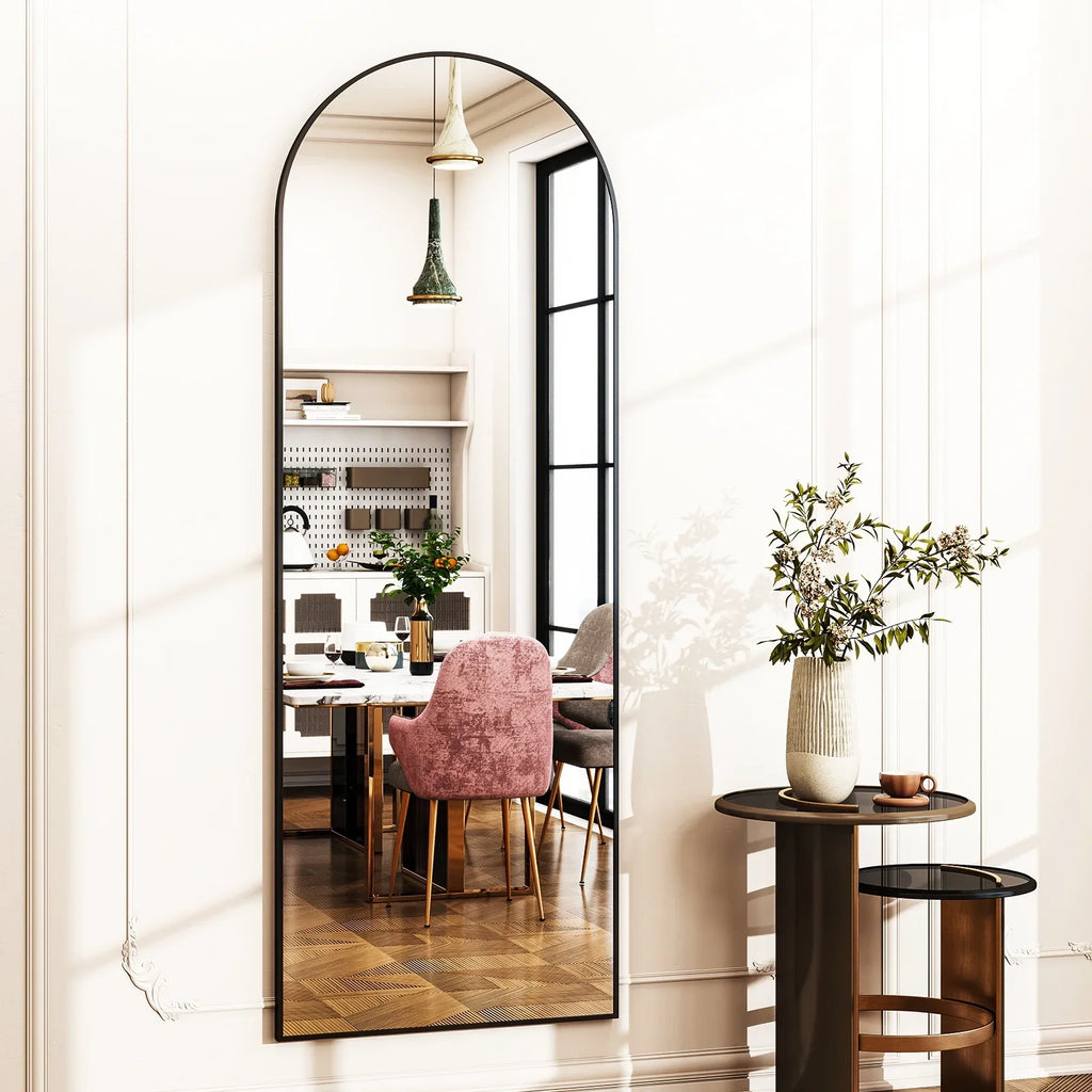 Sleek Arch Full-Length Mirror