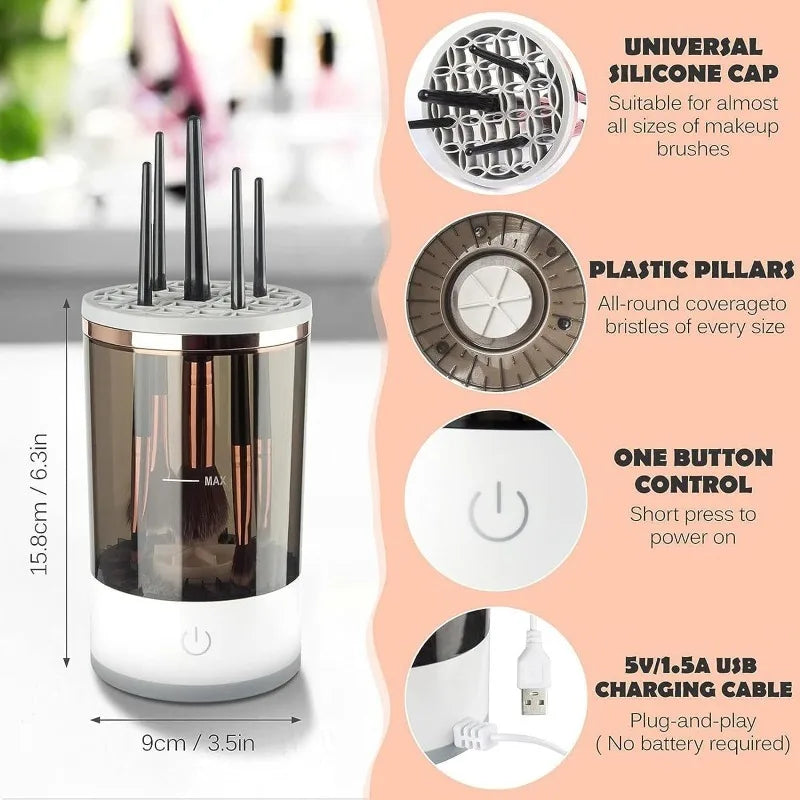 QuickSpin Brush Cleaner Pro Kit